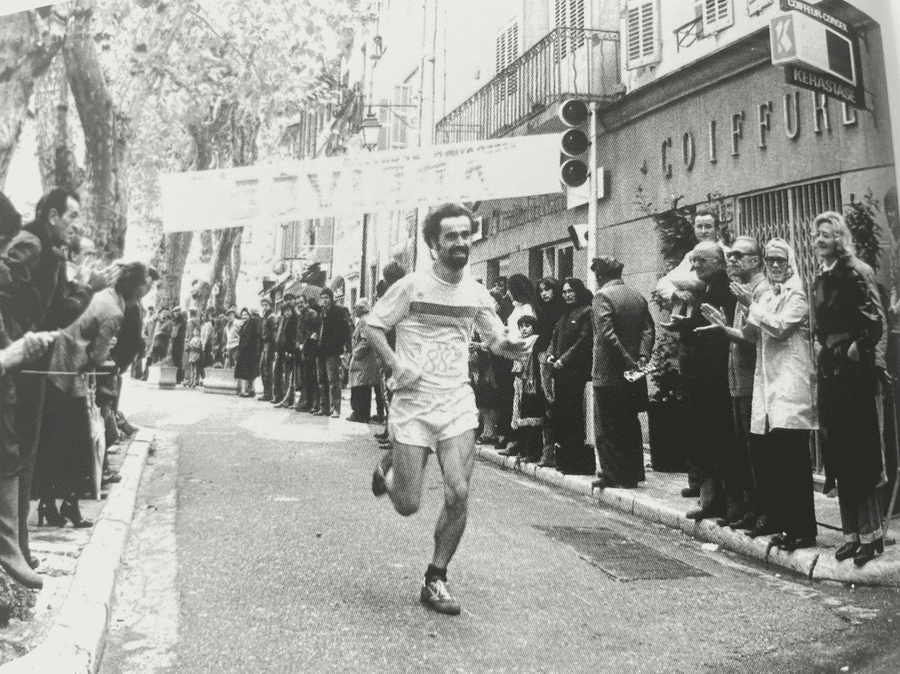 La première course