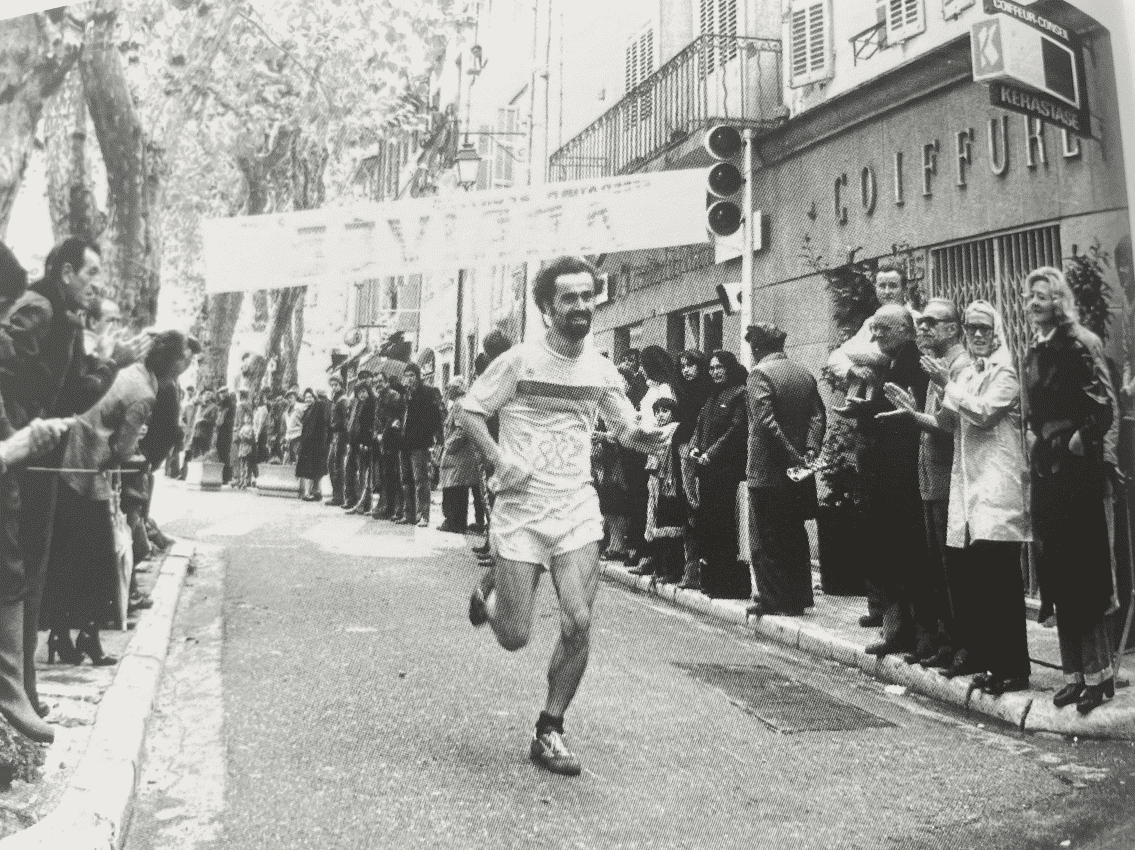 La première course