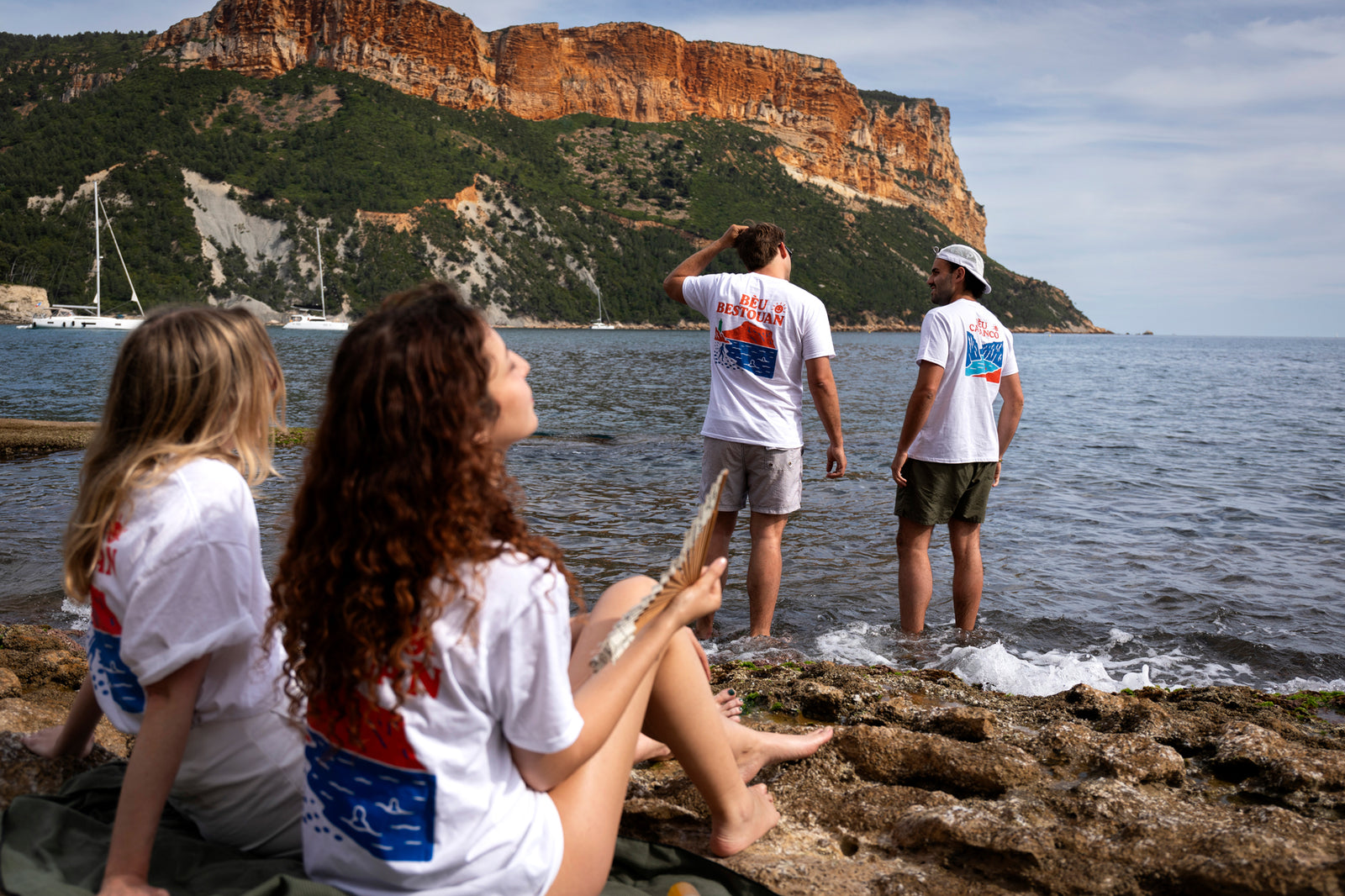 Le Cap Canaille, côté mer.