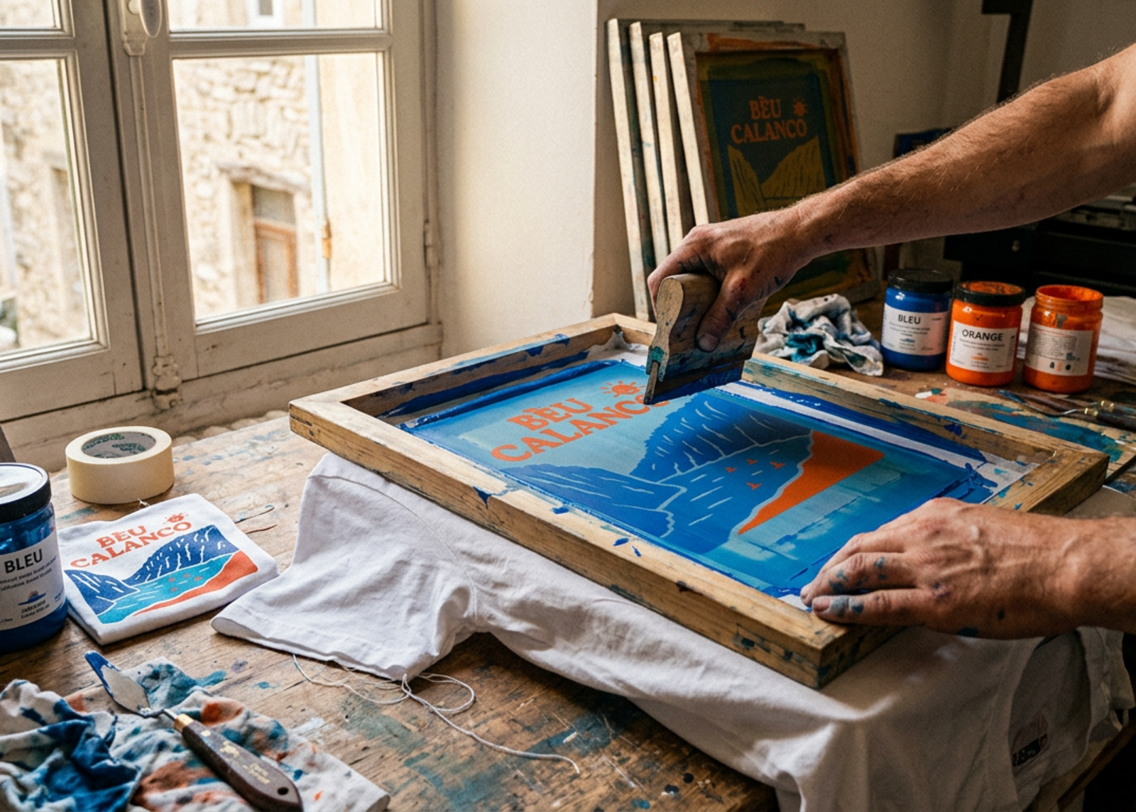 Sérigraphie à Marseille.